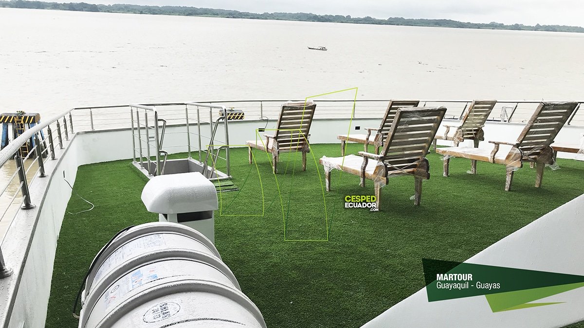 cesped sintetico decorativo barco
