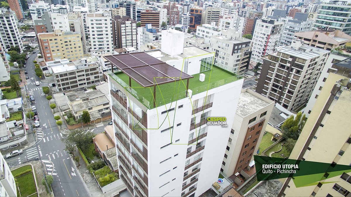 cesped decorativo edificios quito ecuador